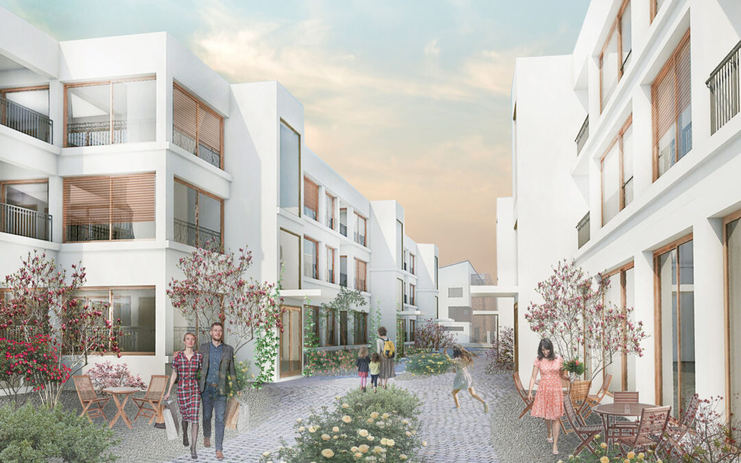 Collective housing in Bucharest
