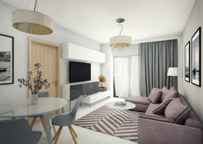 Eclectic 2-room apartment – Onix Park