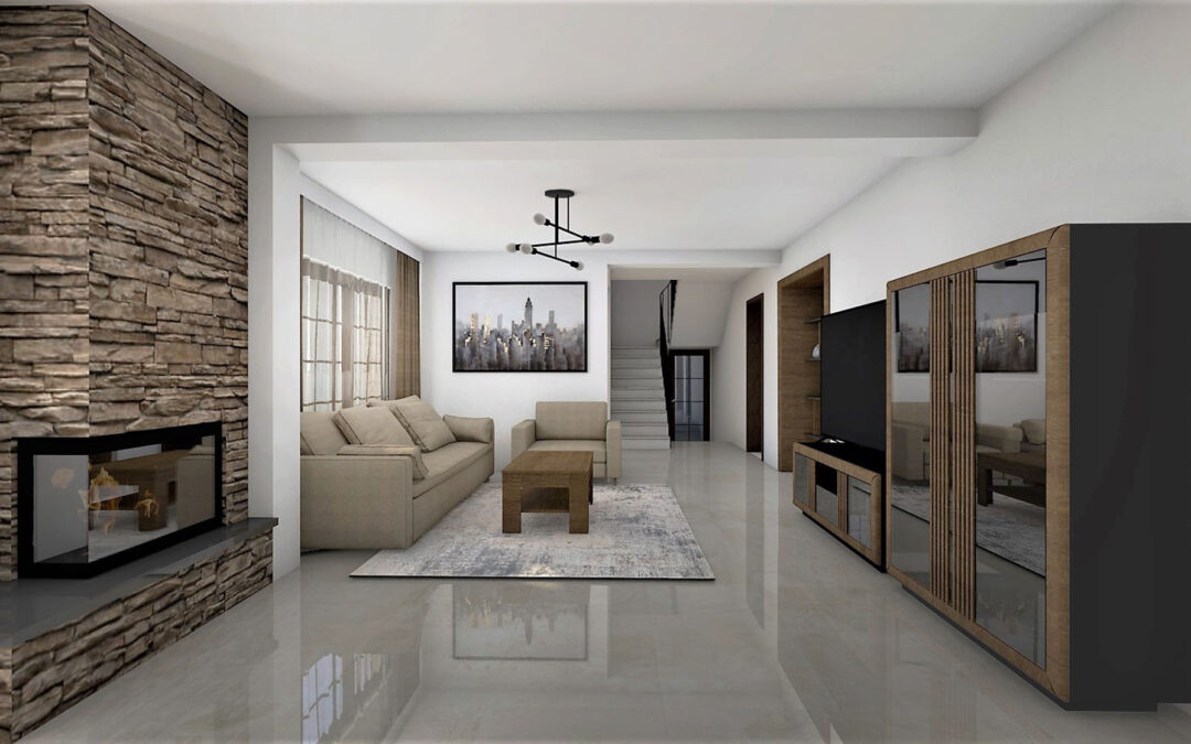 Guest house in Argeș – interior design