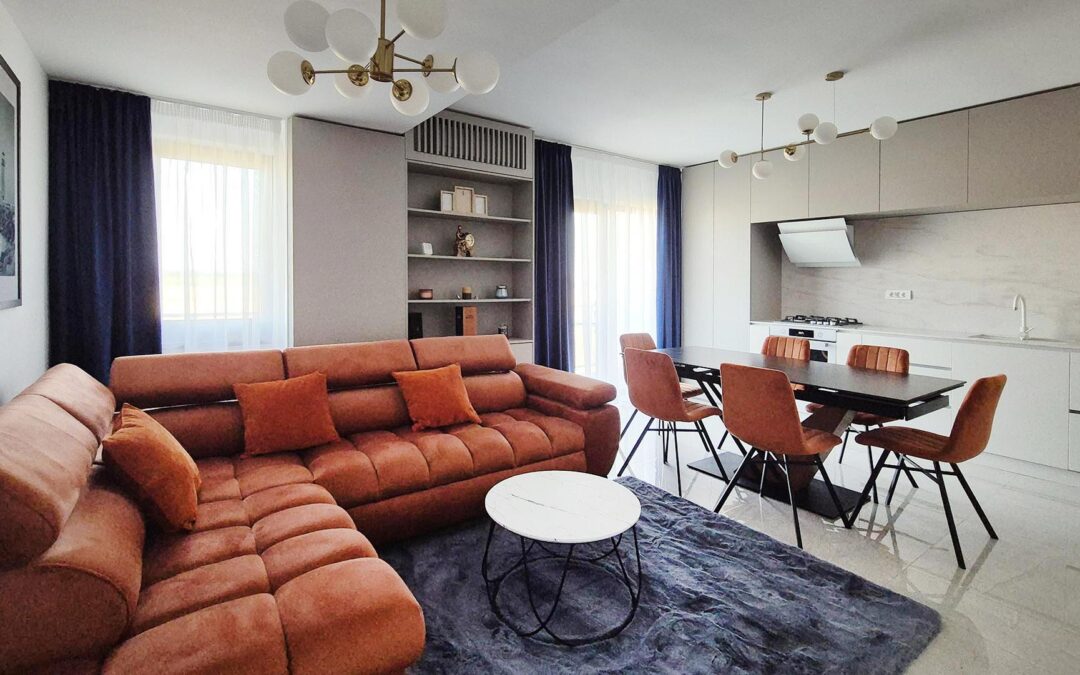 Eforie Residence 2-room apartment – interior design